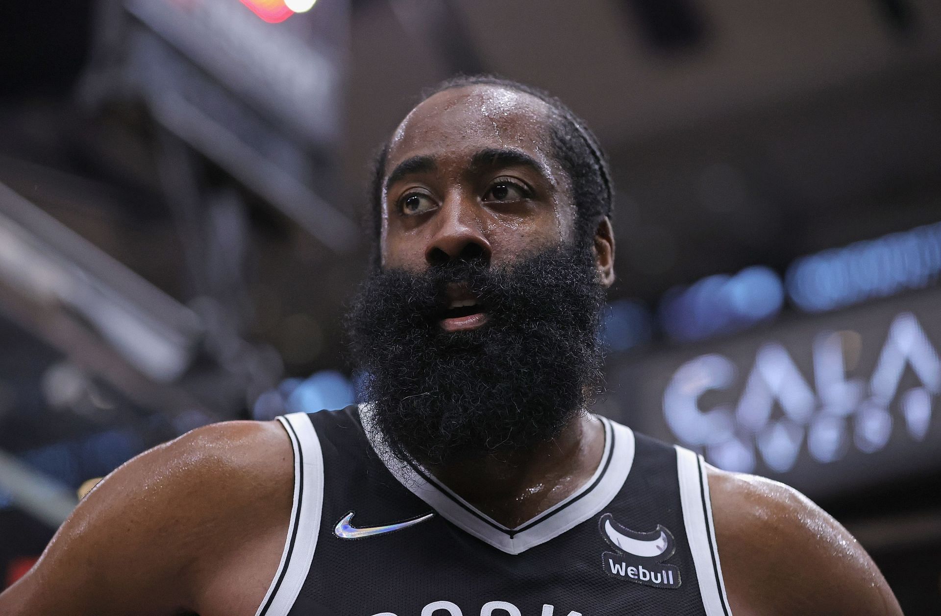 Brooklyn Nets star James Harden leads the NBA with three triple-doubles this season