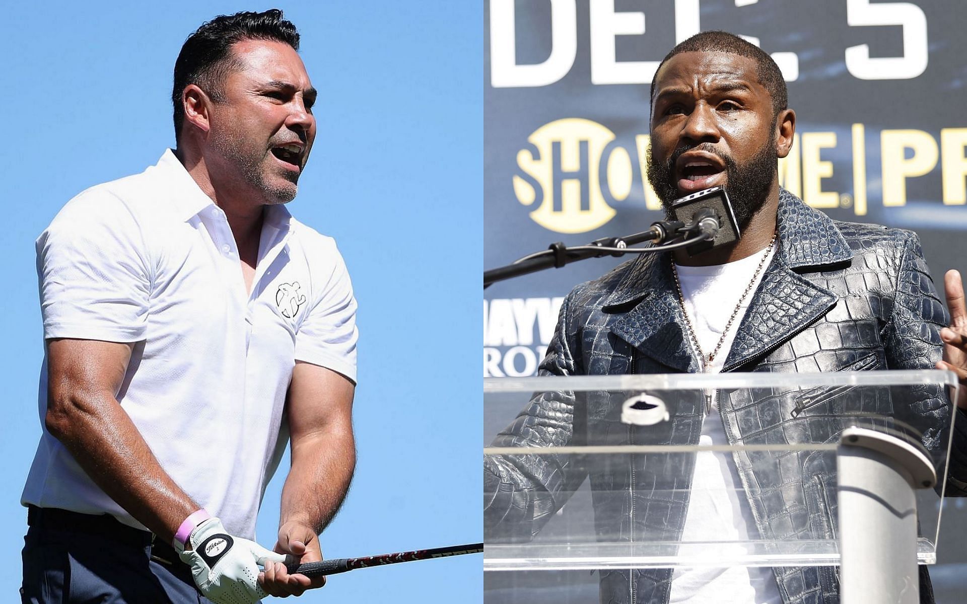 Oscar De La Hoya has revealed that he would be interested in boxing Floyd Mayweather once again