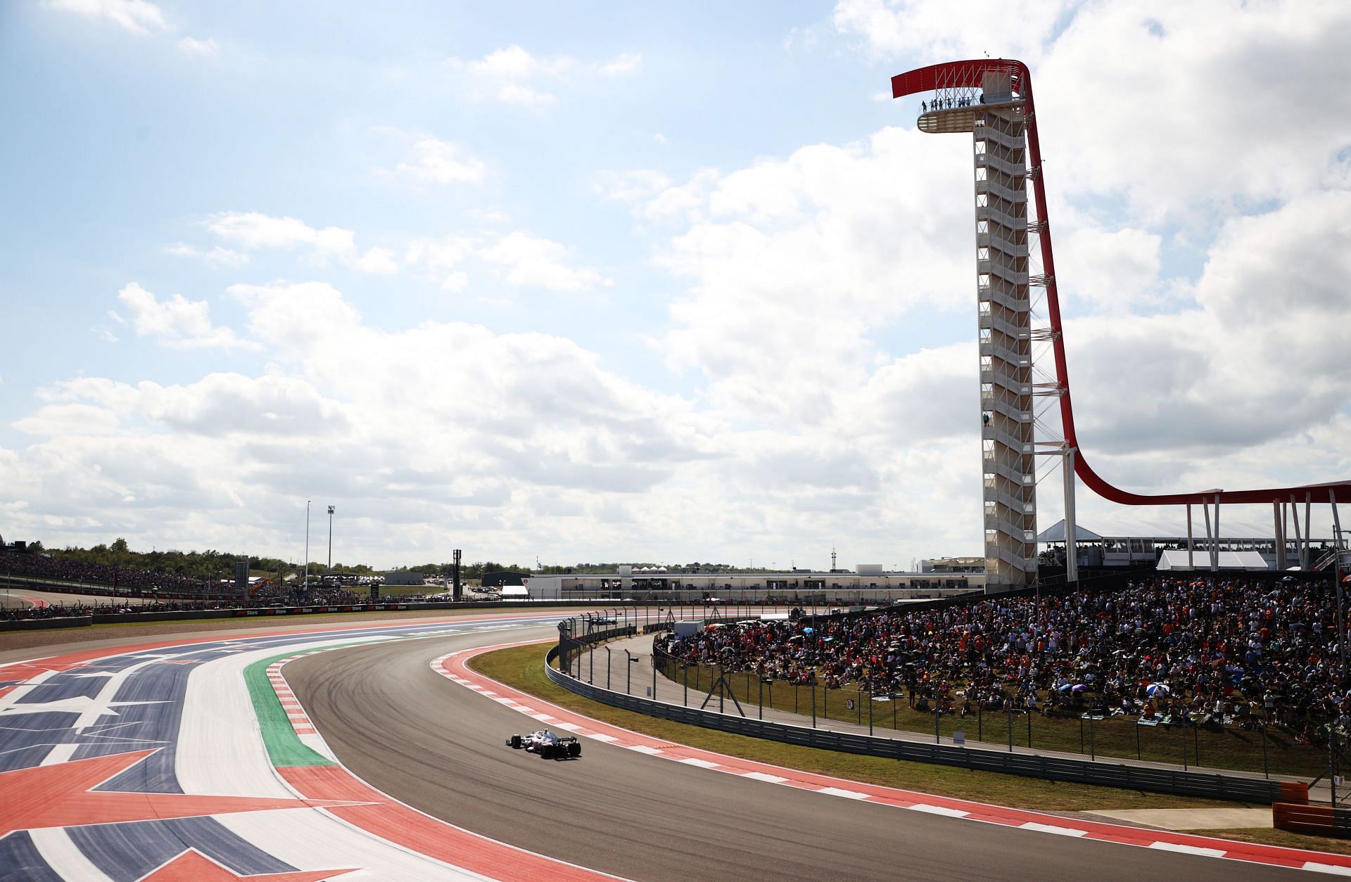 Mick Schumacher of Germany driving the Haas F1 Team VF-21 Ferrari on track during the 2021 USGP in Austin, Texas. (Photo by Chris Graythen/Getty Images)