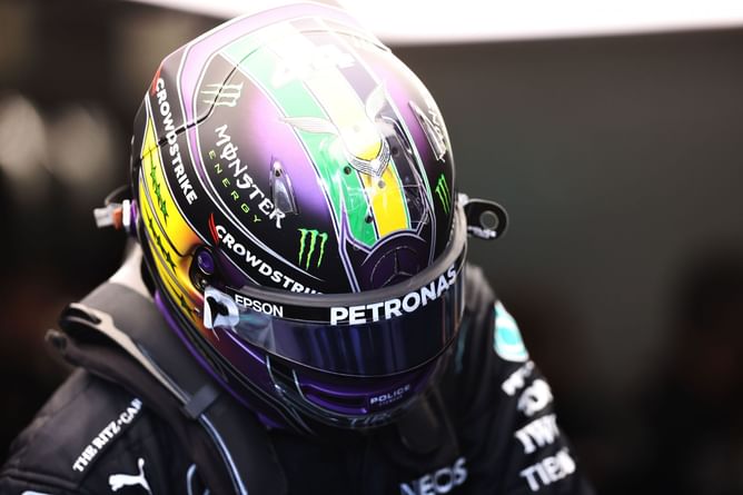 "It's not over yet" - Lewis Hamilton's radio message after F1 Brazil Grand Prix sprint race