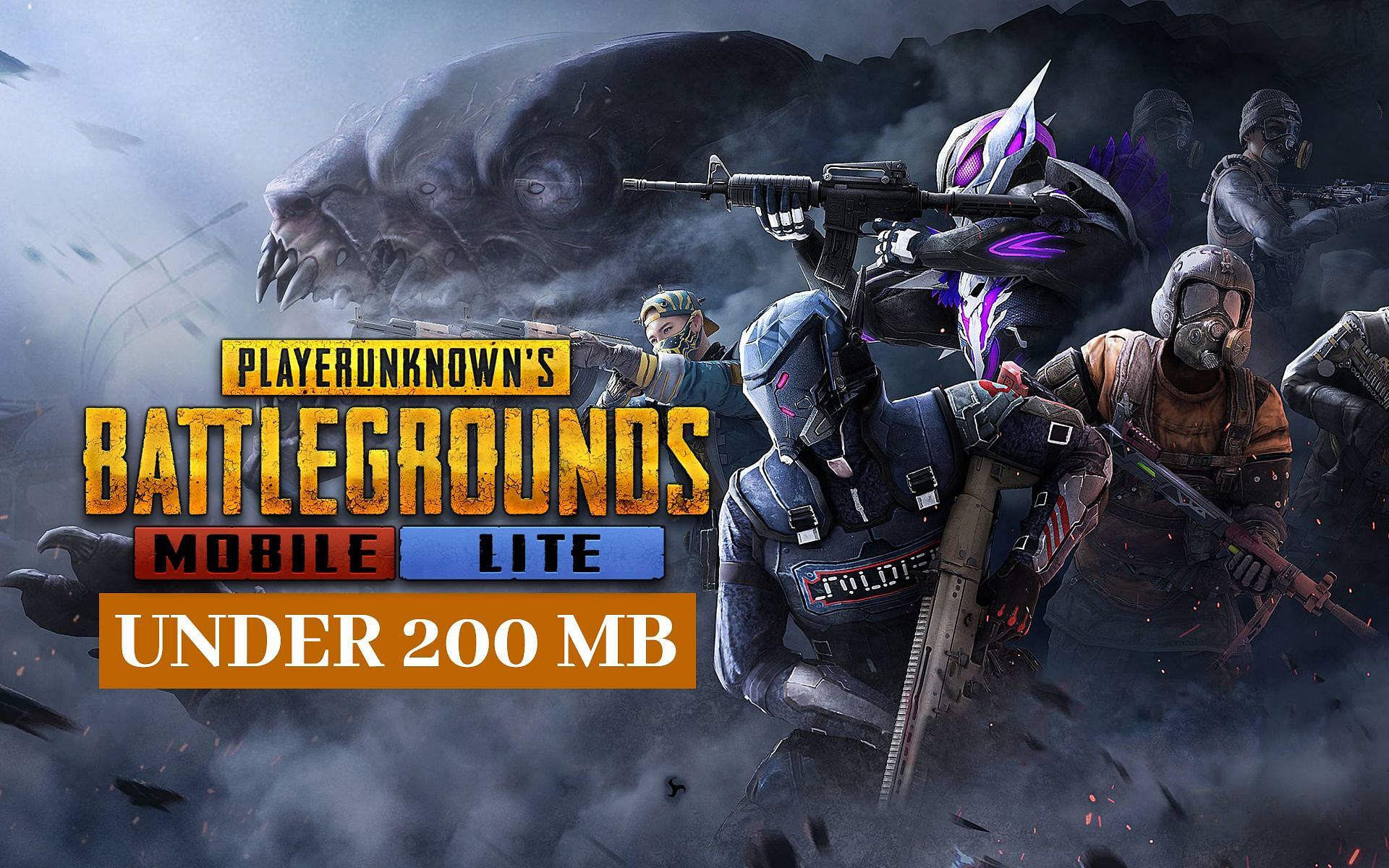 Android games like PUBG Mobile Lite under the file size of 200 MB (Image via Sportskeeda)