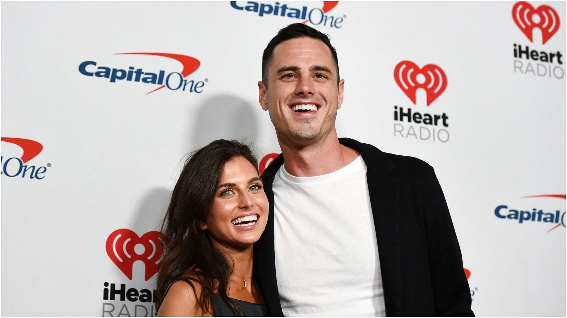 Jessica Clarke and Ben Higgins attend the 2019 iHeartRadio Music Festival at T-Mobile Arena on September 20, 2019, in Las Vegas, Nevada (Image via Getty Images)