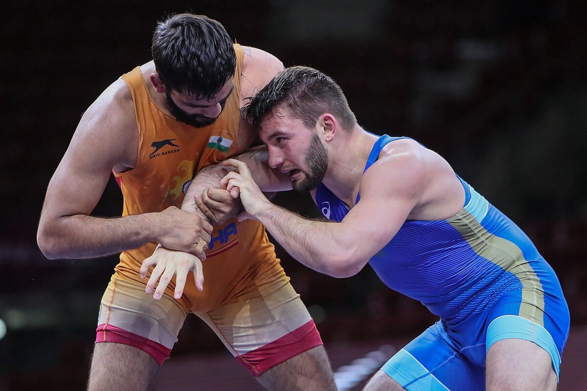 Sunil Kumar will be one of the Indian wrestlers to watch out for. (&copy;UWW)