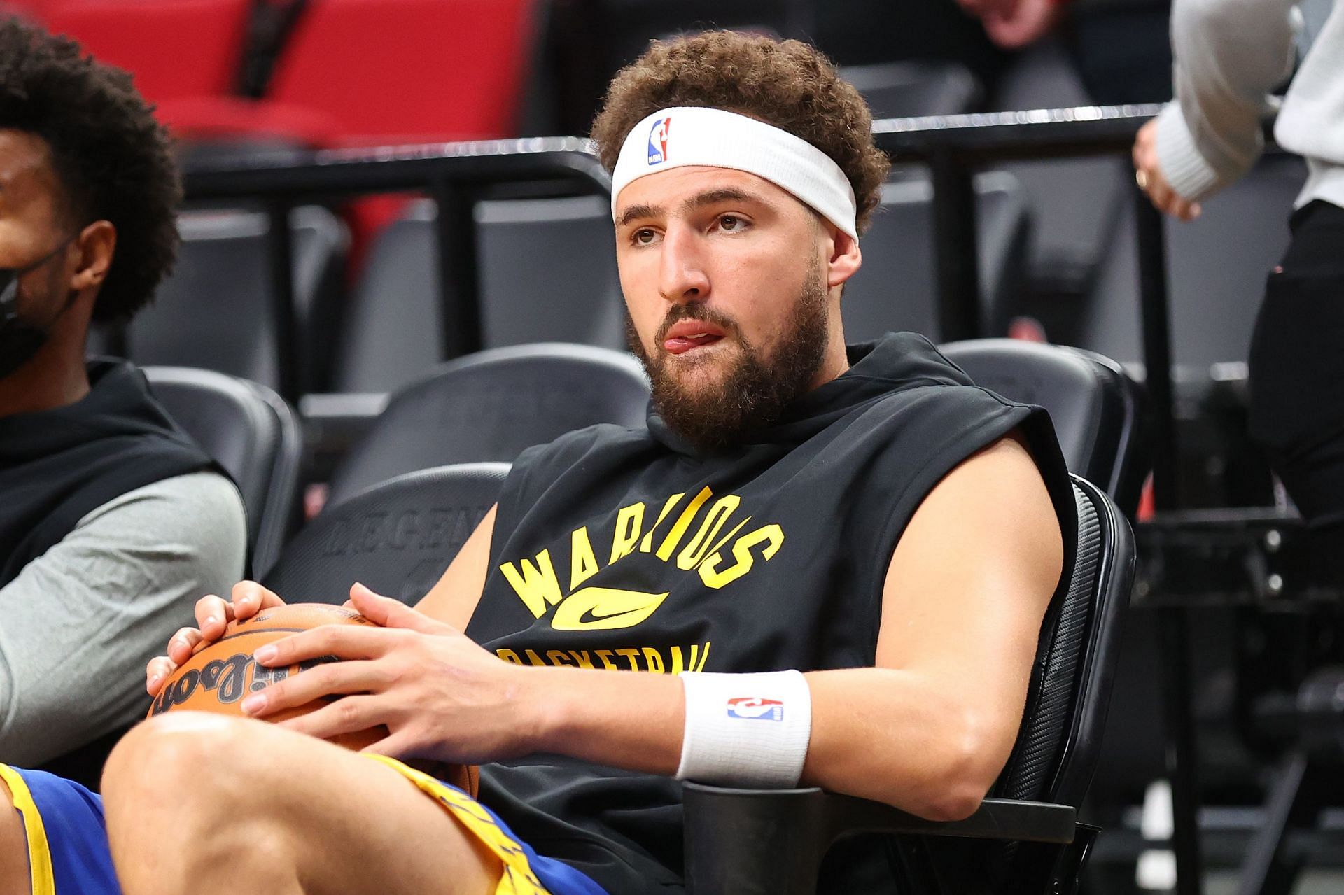 Golden State Warriors guard Klay Thompson eyes a return to the team