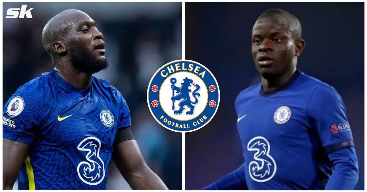 Chelsea manager Thomas Tuchel provided an update on Lukaku (L) and Kante&#039;s injuries