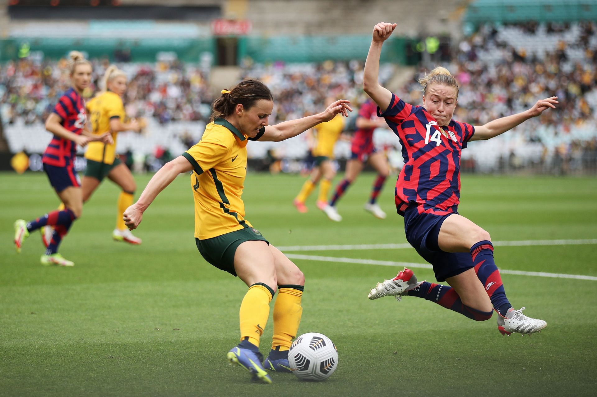 Australia Women and the USWNT will clash on Tuesday