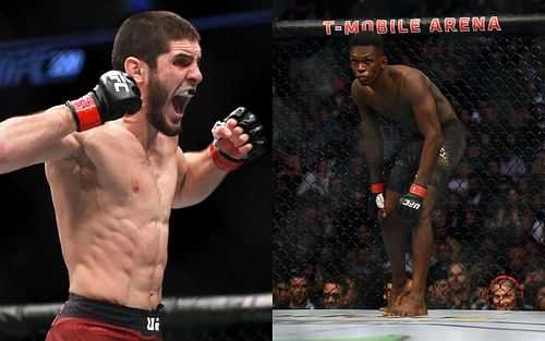 Islam Makhachev (left) & Israel Adesanya (right)