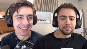 Shroud takes a dig at Mizkif's breakup with Maya Higa, leaving him rolling off his chair