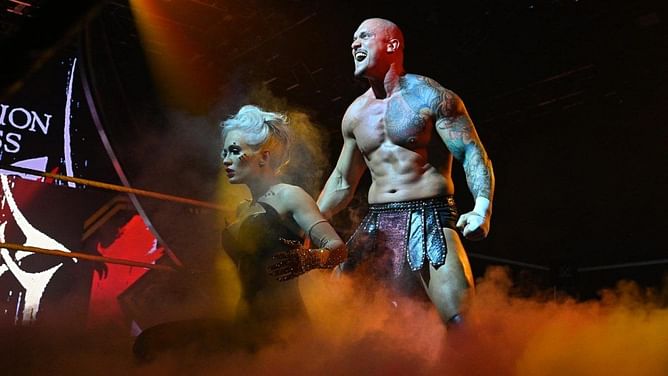 Karrion Kross and Scarlett Bordeaux's first post-WWE appearance teased