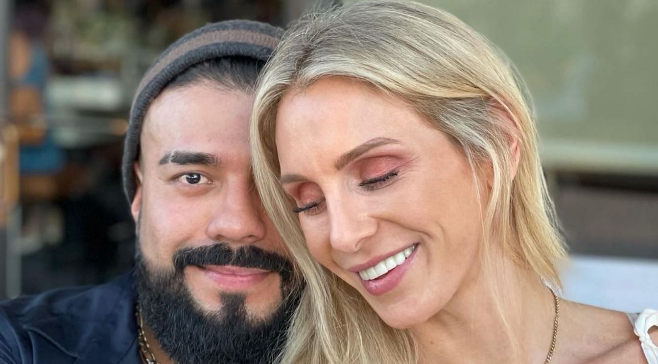 Andrade and Charlotte as the power couple of pro wrestling