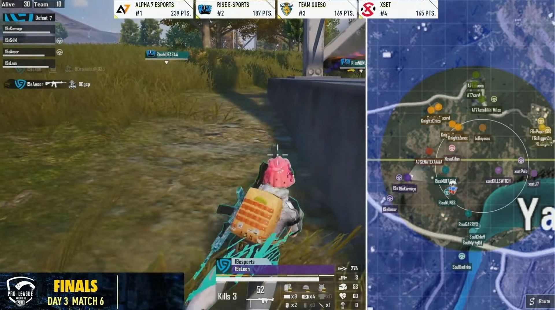 PMPL Americas Championship Season 2 day 3 (Image via PUBG Mobile)