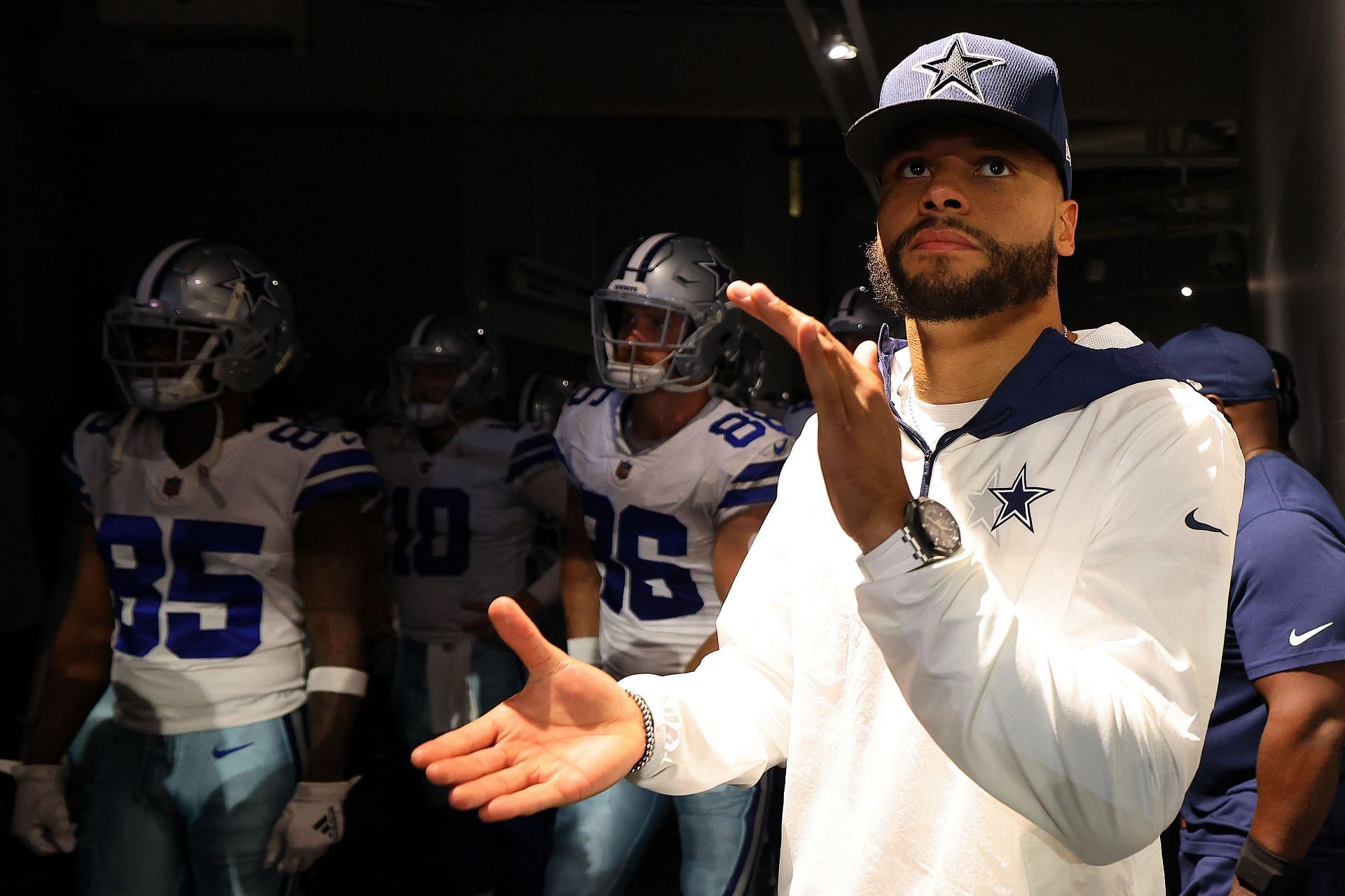 Dak Prescott returns to action for the Dallas Cowboys this weekend (Photo: Getty)