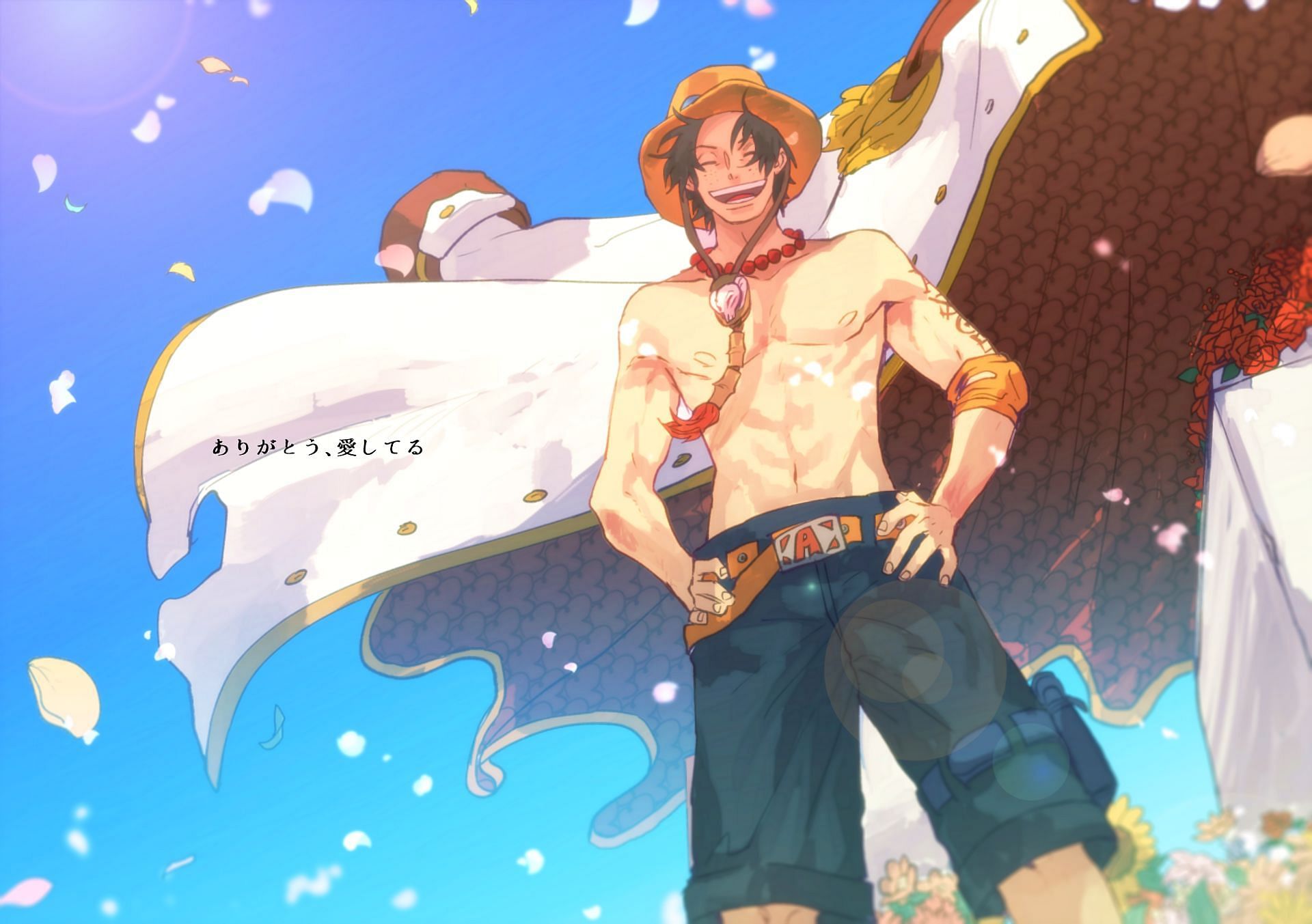 &quot;Fire-Fist&quot; Ace from One Piece (Image via wall.alphacoders.com)