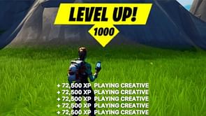 Fortnite unlimited XP Method: Step-by-step guide on how to level up 100x every day