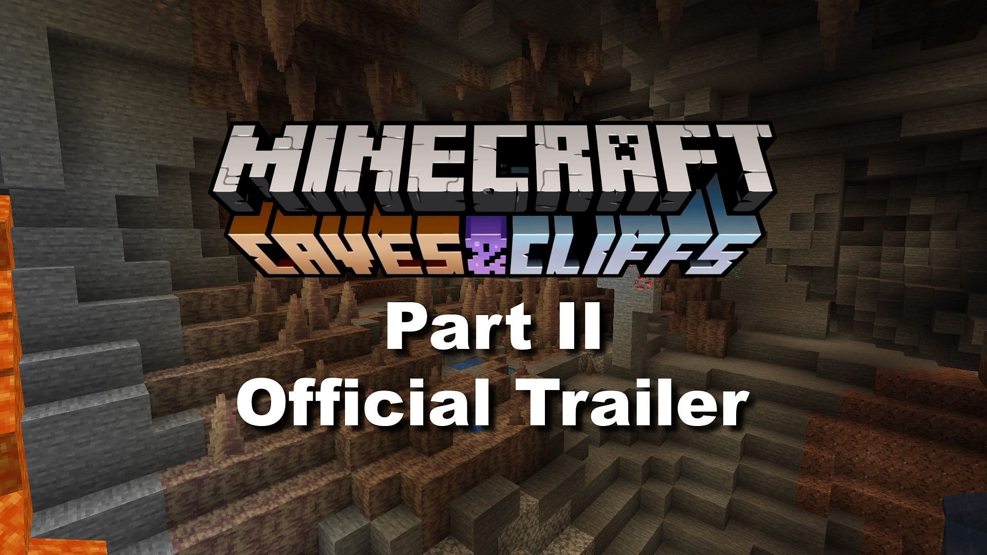 Minecraft 1.18 Caves &amp; Cliffs update part 2 official trailer (Image via Sportskeeda)