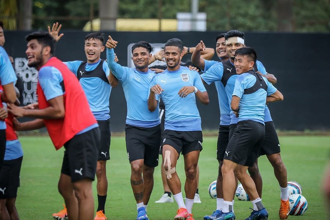 Mumbai City FC players enjoying themselves during pre-season ( Source: Mumbai City FC Instagram)