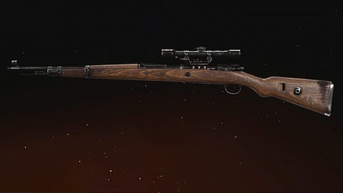 A look at the Kar98k in Call of Duty: Vanguard (Image via Activision)