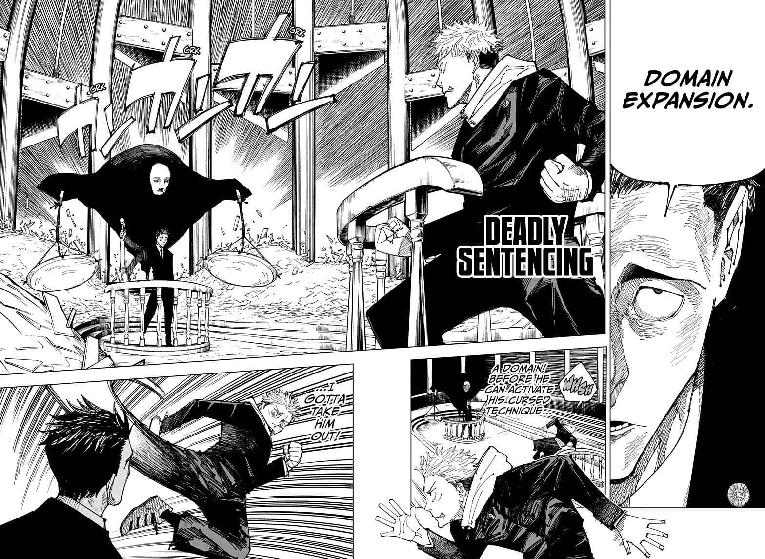 Jujutsu Kaisen Manga Chapter 165: Higuruma’s Domain Expansion Fully ...