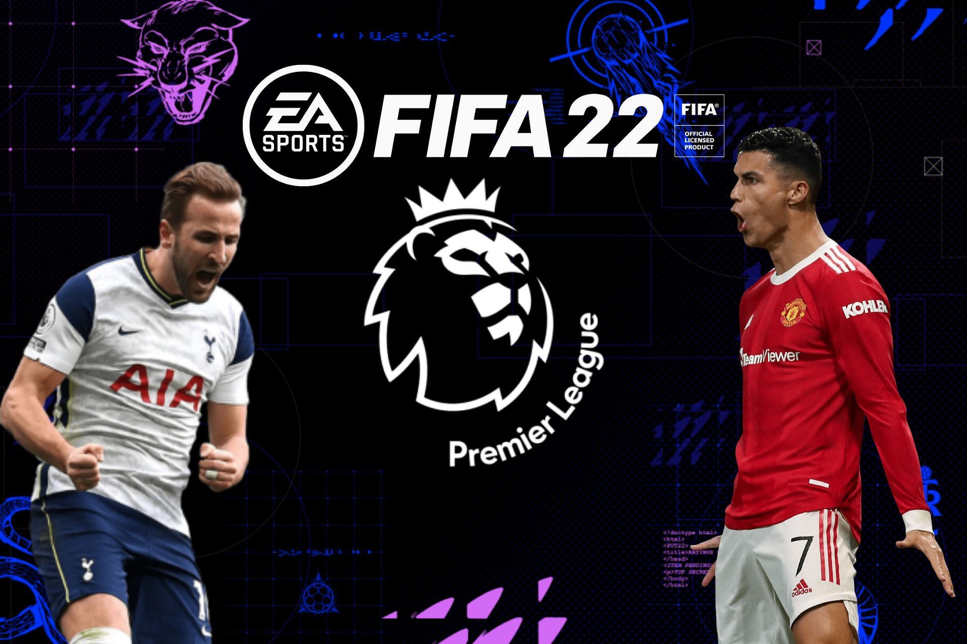 Which club is the strongest in the Premier League in FIFA 22? (Image via Sportskeeda)
