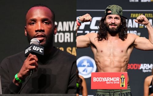 Leon Edwards (left); Jorge Masvidal (right)