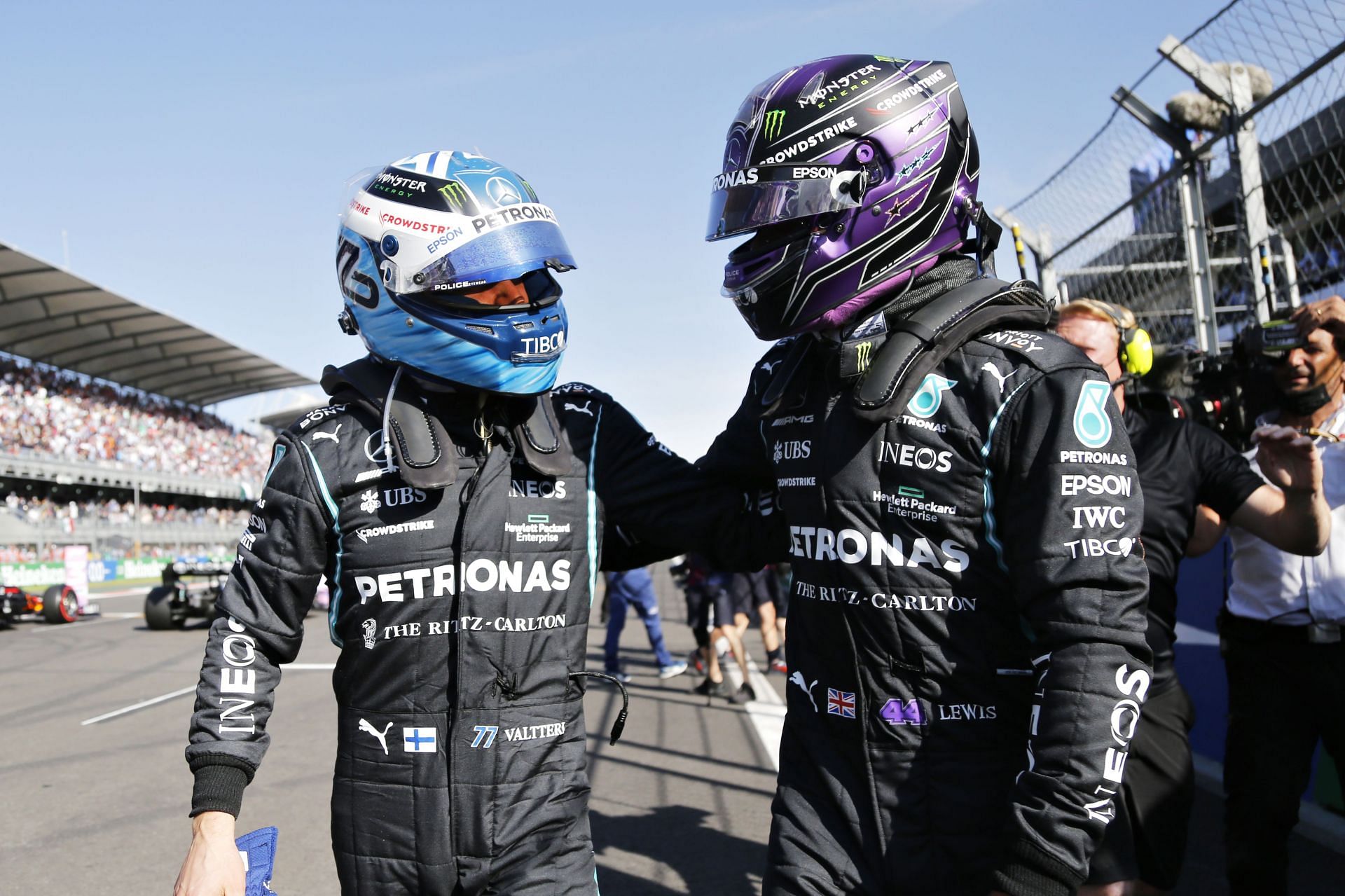 Mercedes hope to perform better at the Brazil Grand Prix than they were in Mexico (Photo: Francisco Guasco - Pool/Getty Images)