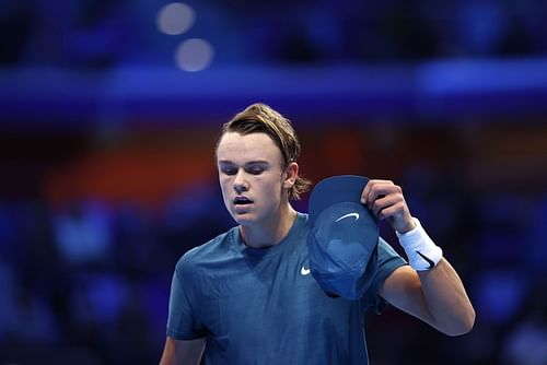 Holger Rune at the Next Gen ATP Finals - Day Three