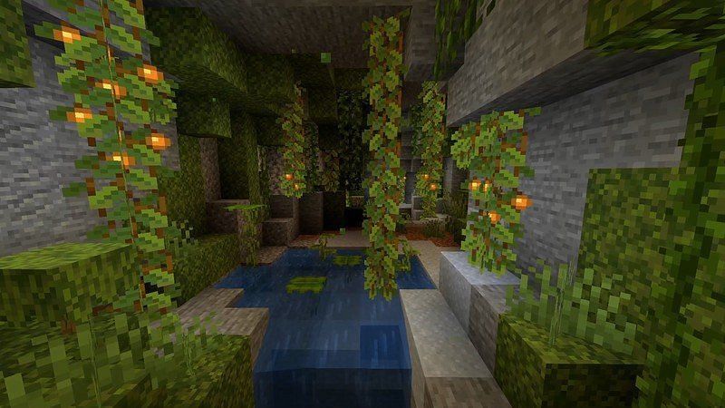 Cave biome (Image via MinecrafT)