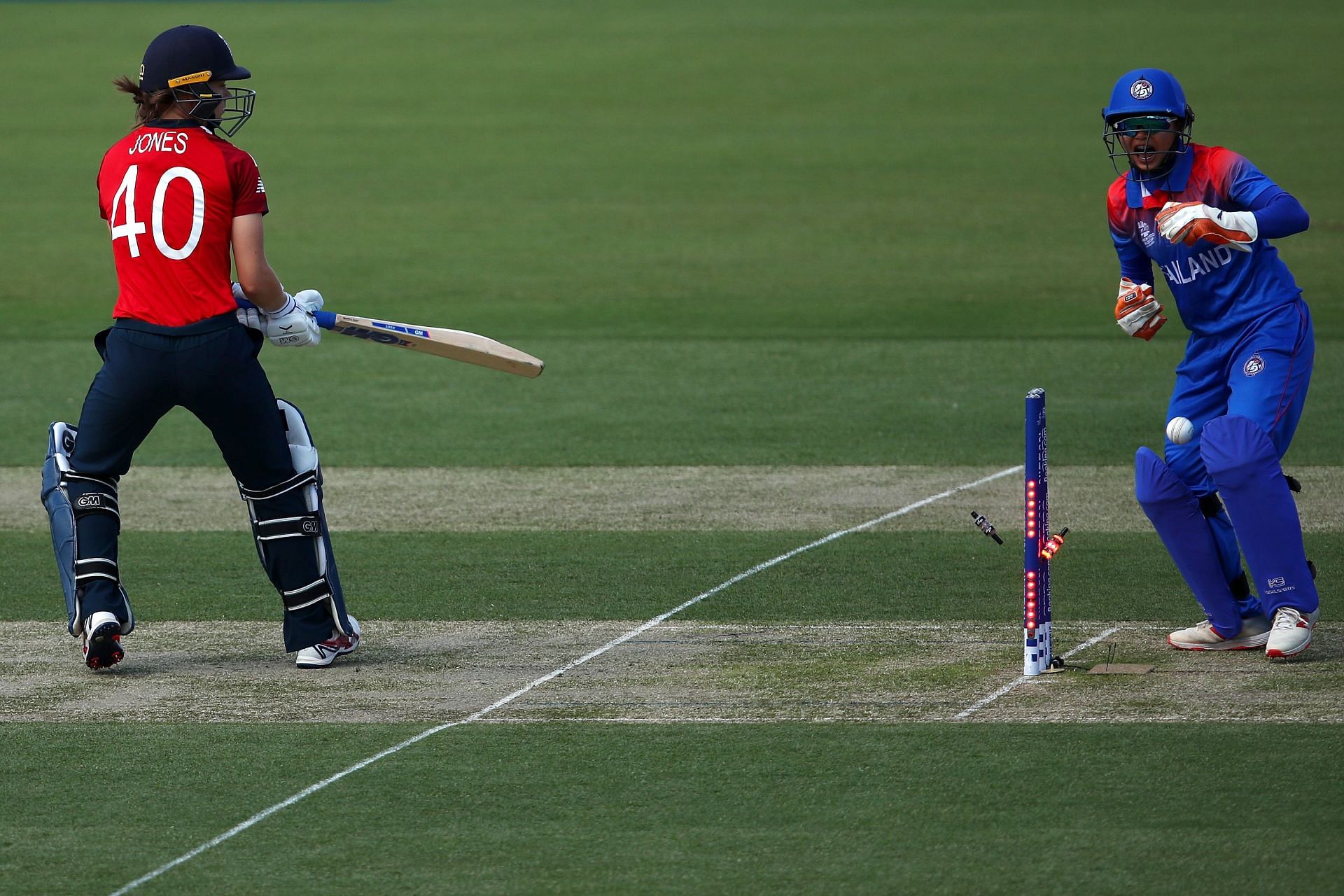 England v Thailand - ICC Women&#039;s T20 Cricket World Cup