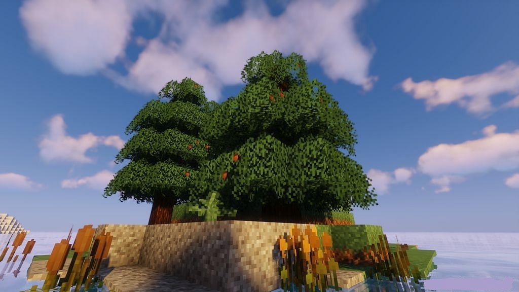 The Nature X Pack (Image via Minecraft)