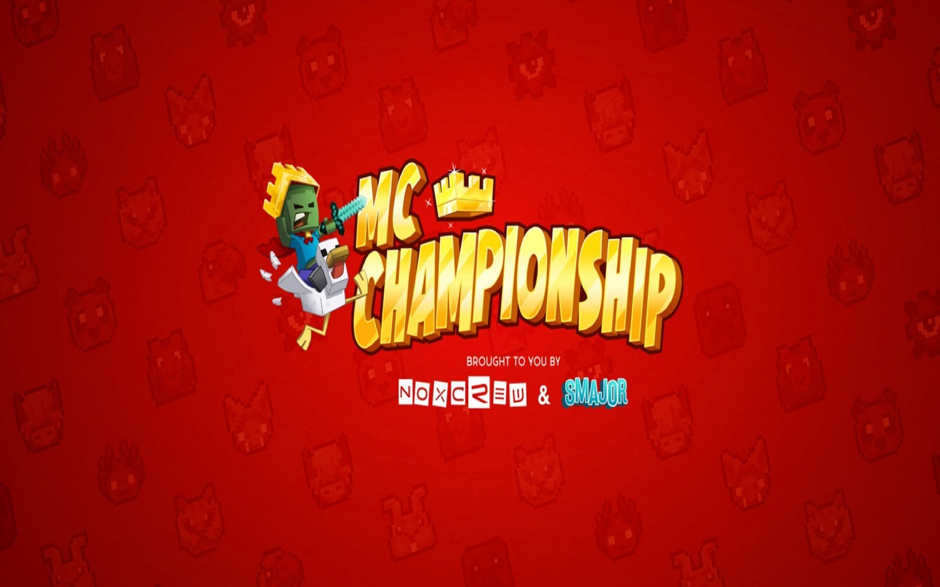The official poster for the Minecraft Championship (Image via the Noxcrew)