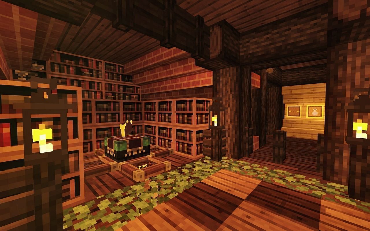 Minecraft Inside Of A Hobbit Hole