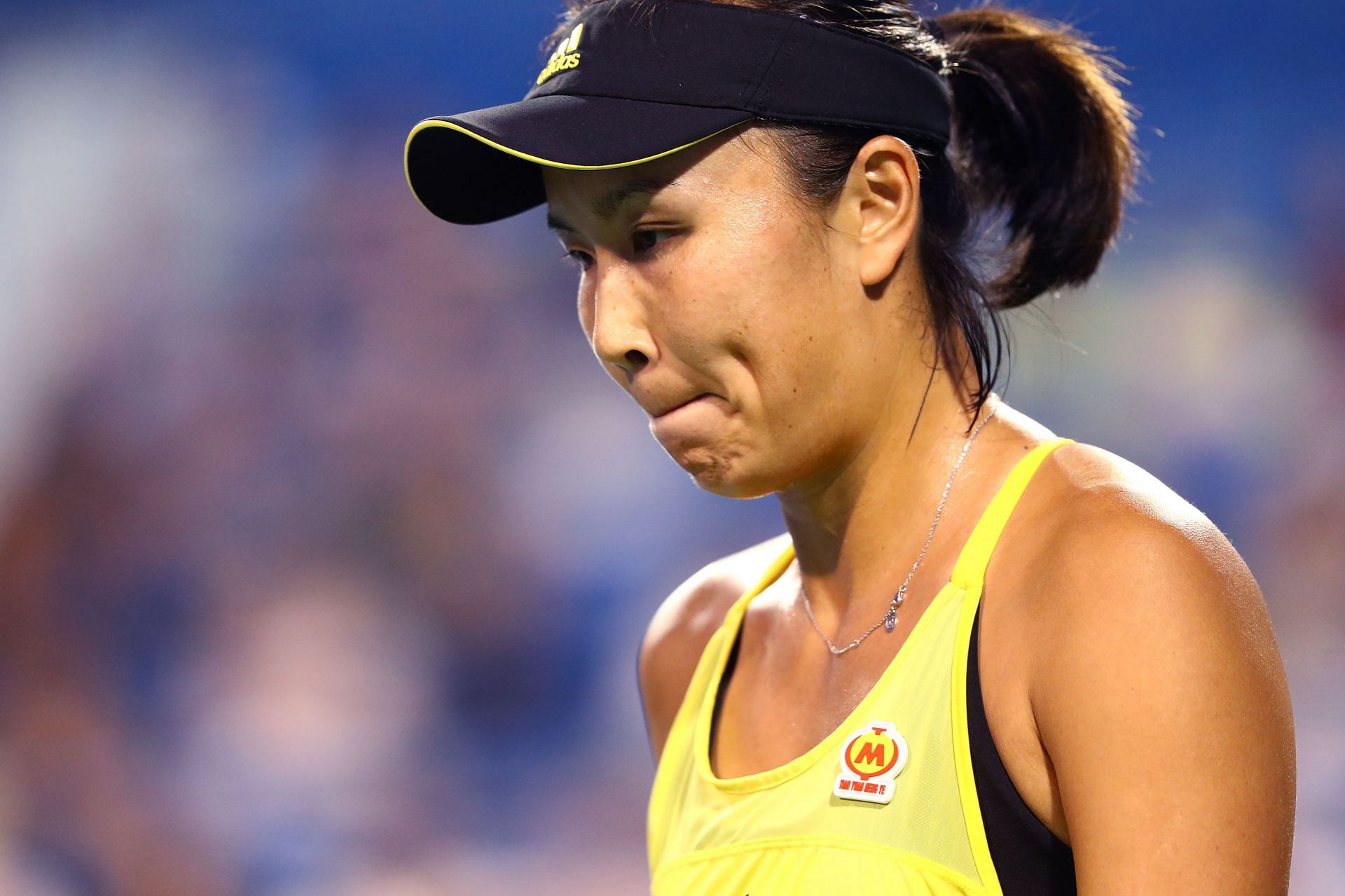 Peng Shuai at the Connecticut Open