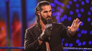 Seth Rollins attacked by a fan on Monday Night RAW