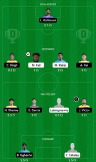 Mumbai City FC vs vs Hyderabad FC Dream11 Team - 2