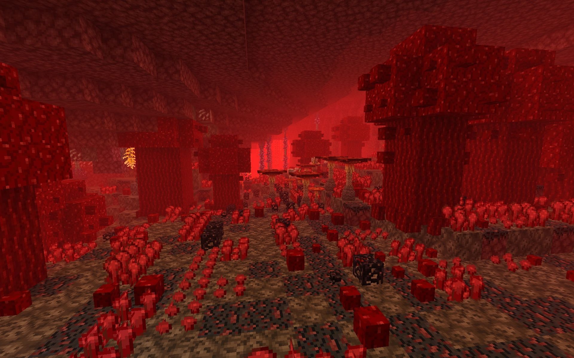 There are many mods available that players can use to improve the Nether in-game. (Image via Minecraft)