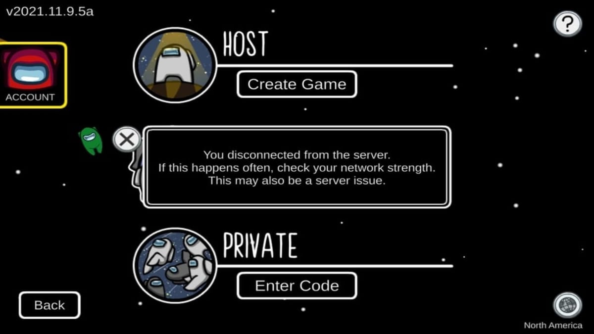 How to fix the “You disconnected from the server” error in Among Us
