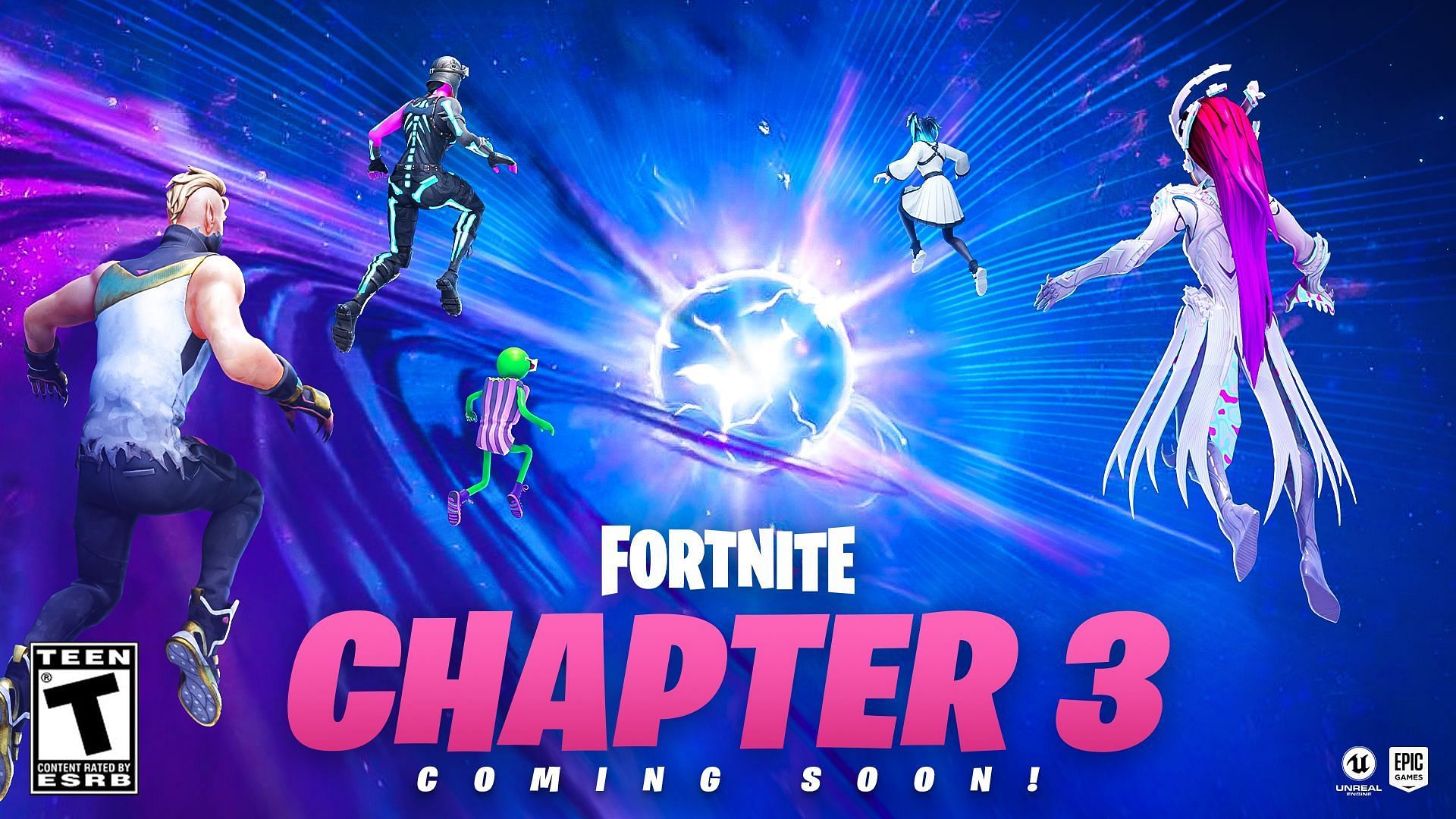 The Black Hole could return in a slightly different form to make way for Fortnite&#039;s Chapter 3 (Image via Epic Games)