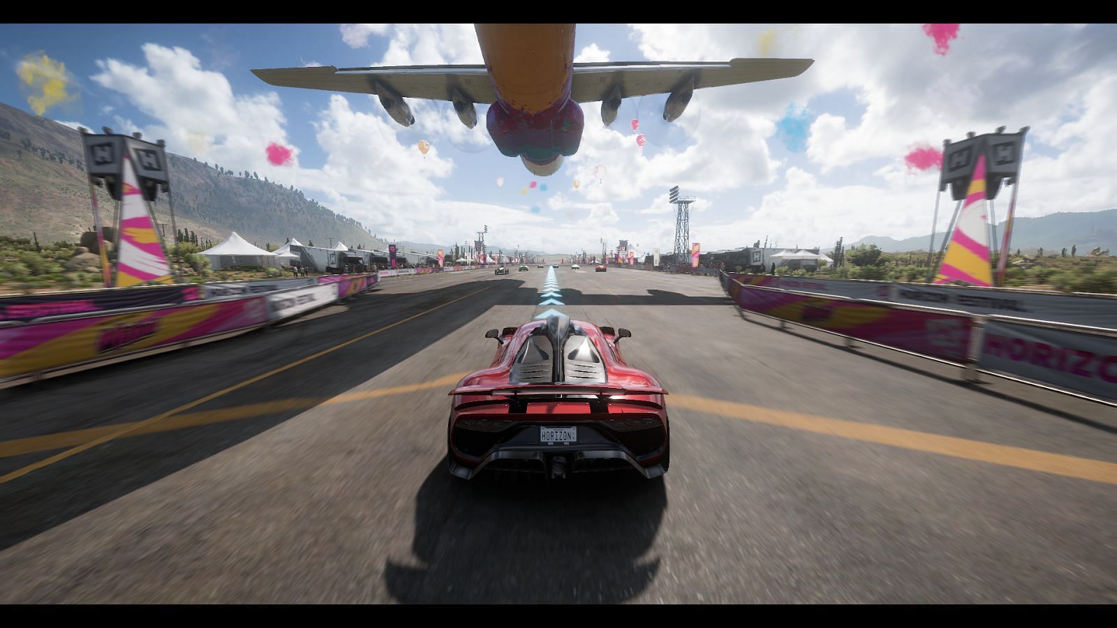The main festival starting ceremony (Screengrab from Forza Horizon 5)