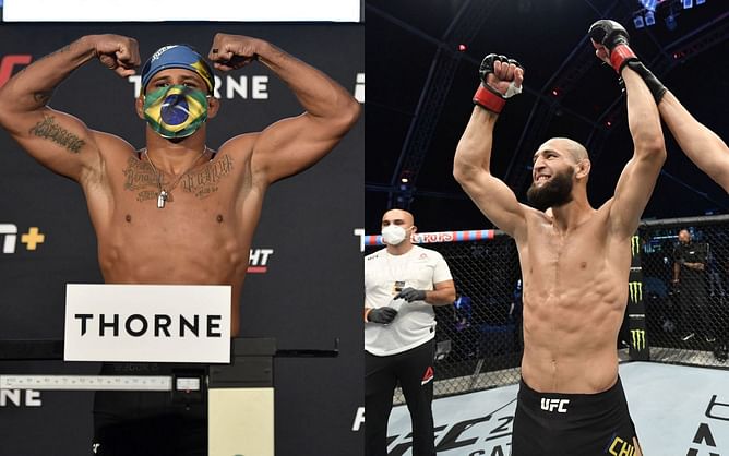"It's a f**king sensational fight" - Michael Bisping previews potential fight between Khamzat Chimaev and Gilbert Burns