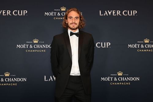 Stefanos Tsitsipas ahead of the Laver Cup 2021