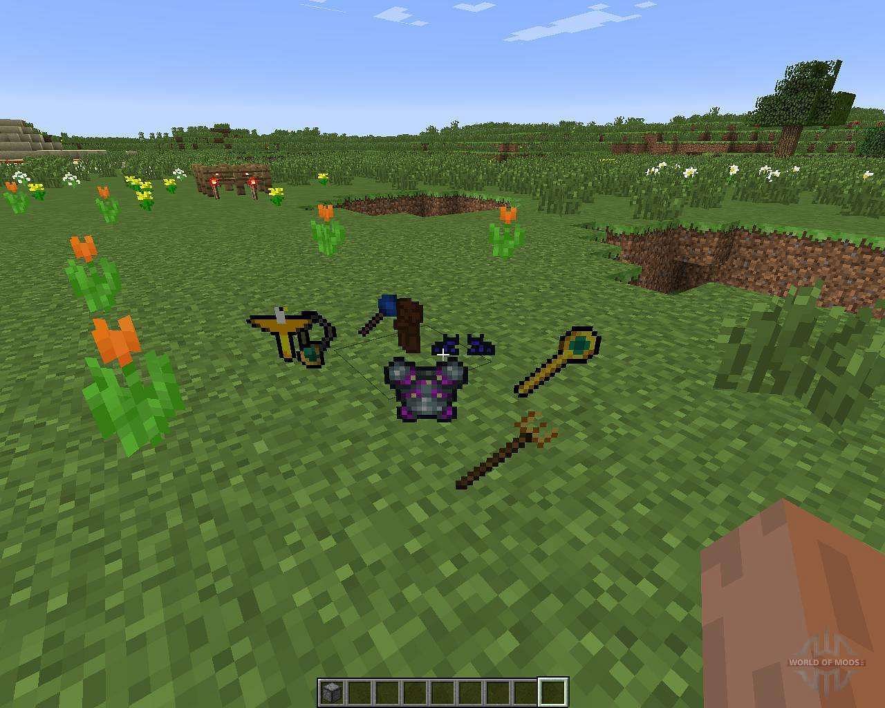 The Artifacts mod as used in Minecraft (Image via Minecraft)
