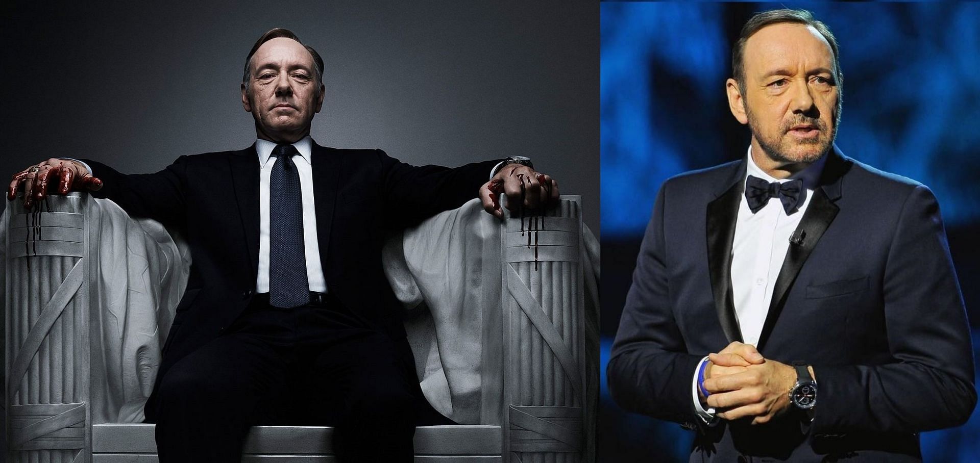 Kevin Spacey (Image via Netflix, and kevinspacey/Instagram)