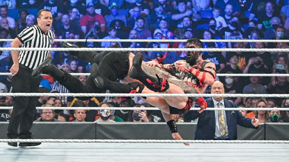 Universal Champion Roman Reigns has used the spear to great effect in WWE