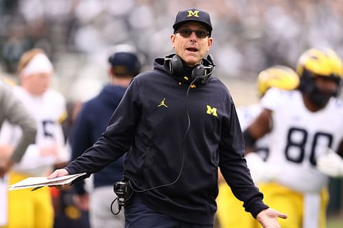 Michigan v Michigan State Jim Harbaugh