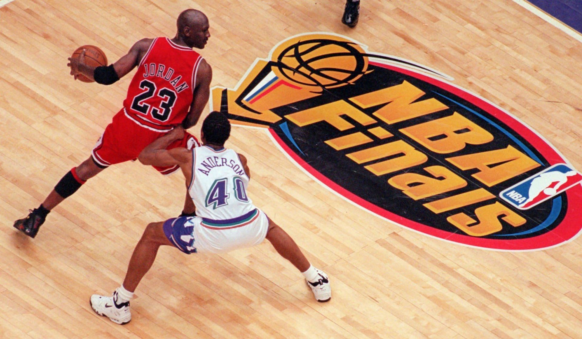 Michael Jordan in the 1998 NBA Finals