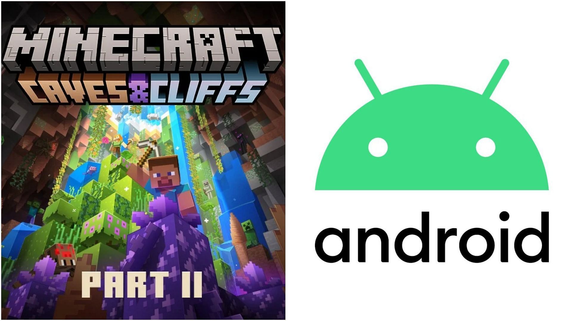 Minecraft 1.18 update for Android (Image via Sportskeeda) Minecraft on Google Play Store (Image via Sportskeeda)