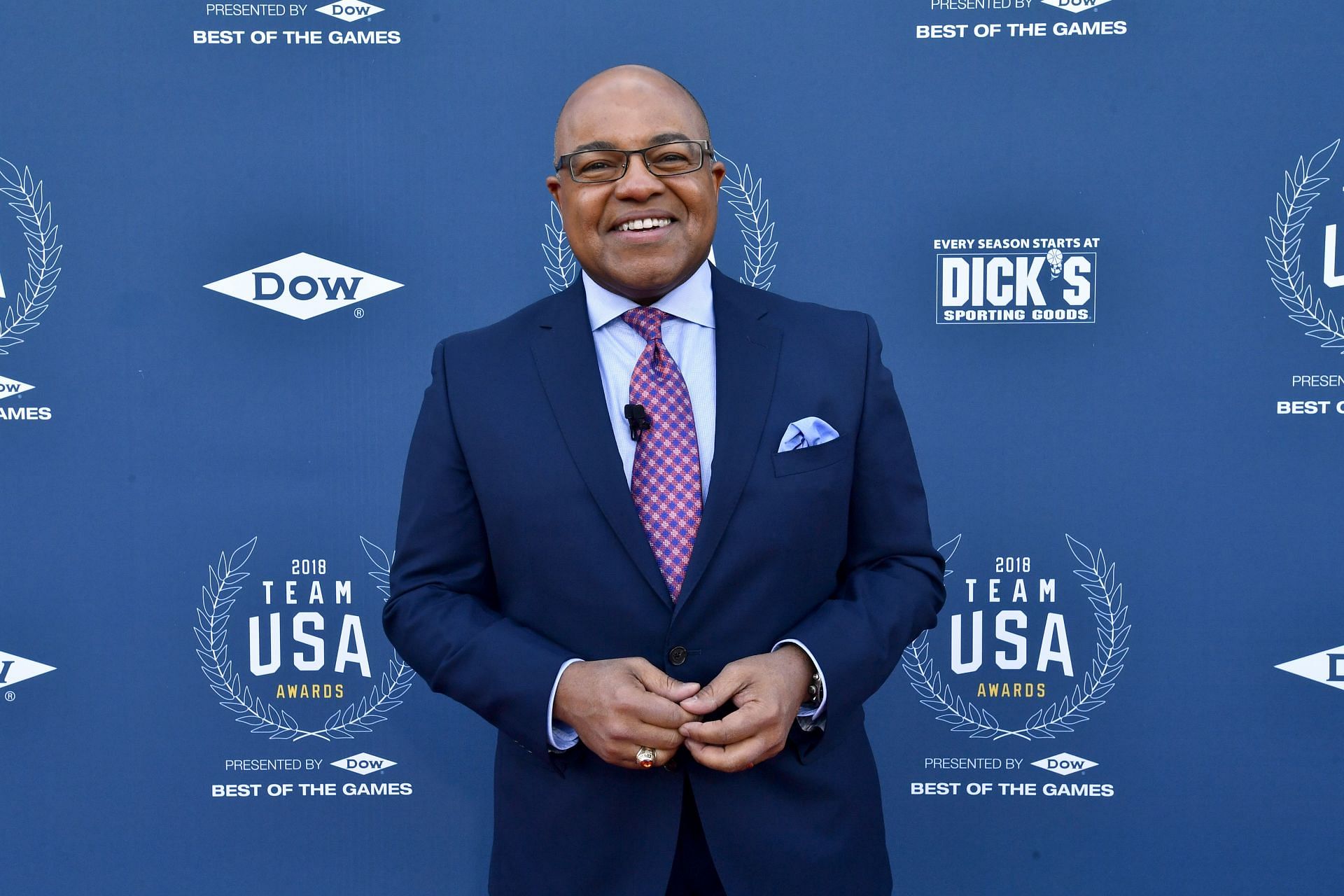 NFL play by play announcer Mike Tirico
