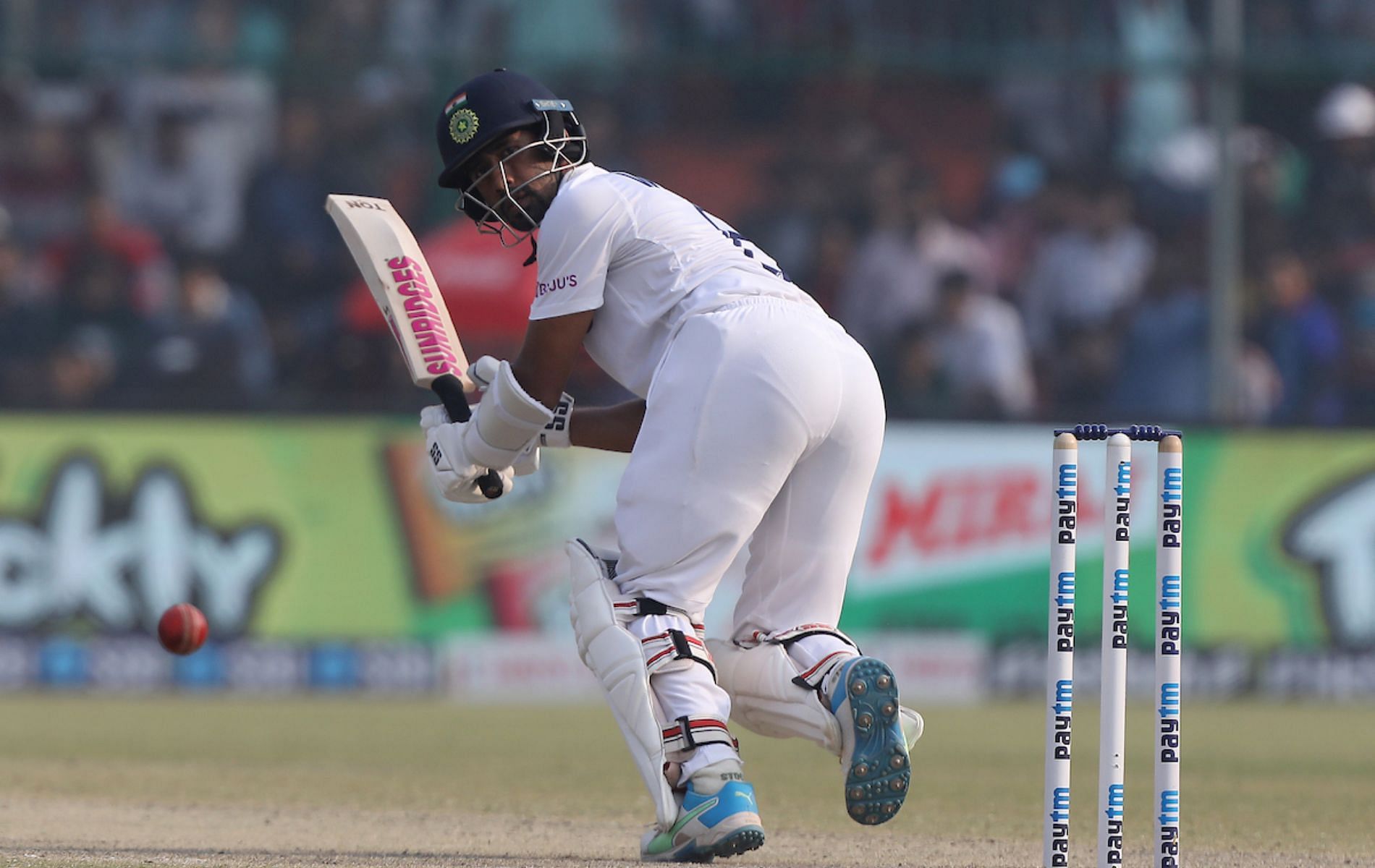 Wriddhiman Saha hit an unbeaten 61 in the second innings against New Zealand in Kanpur.