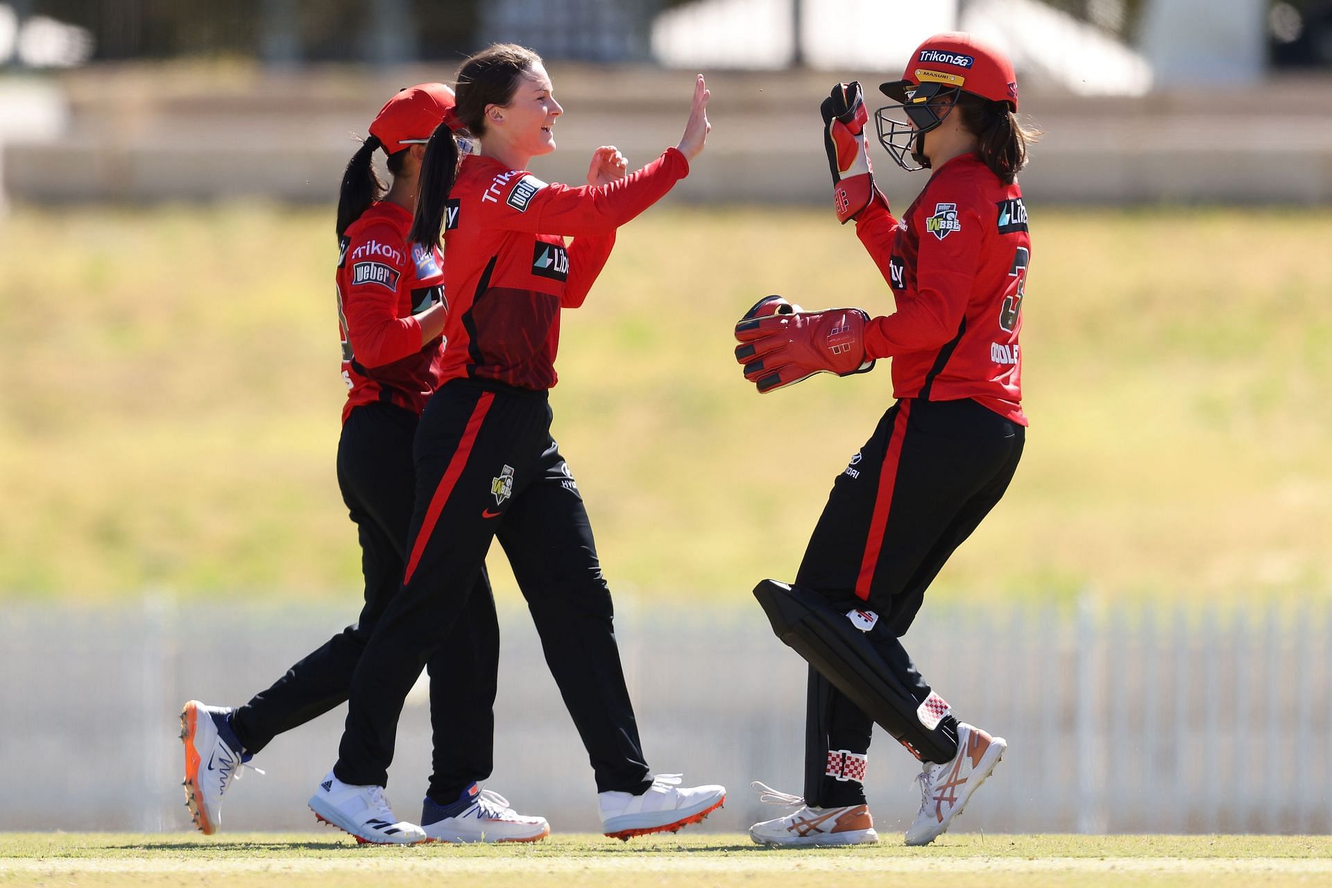 Melbourne Renegades Women in action
