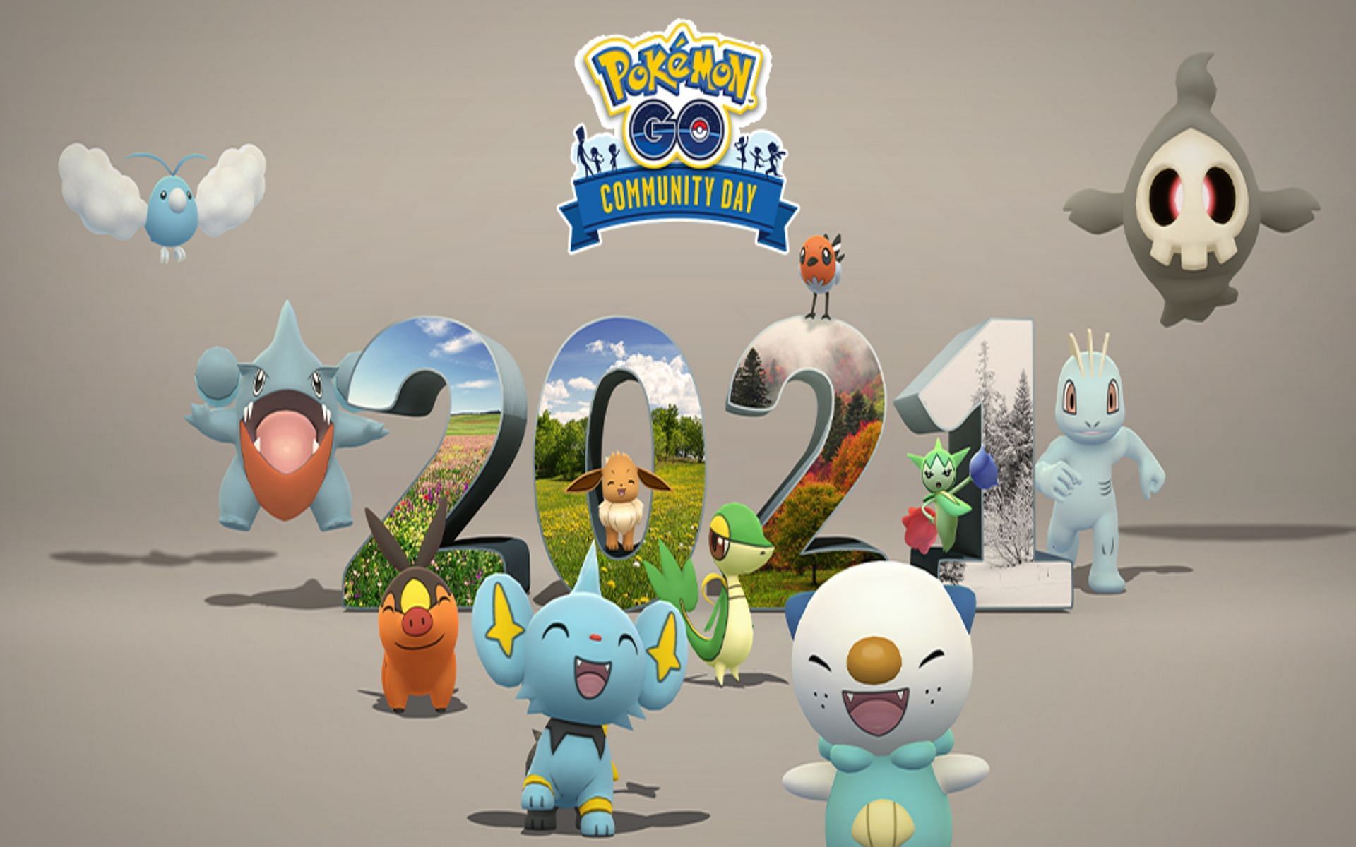 The December Community Day will feature Pokemon from past Community Days (Image via Niantic)
